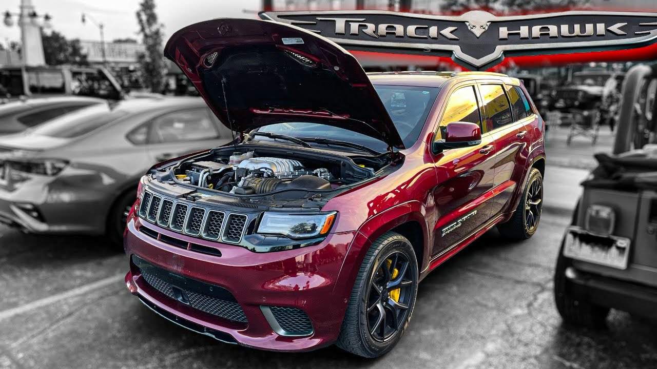 TAKING DELIVERY OF MY TRACKHAWK!!