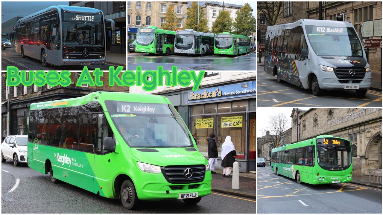Buses At Keighley