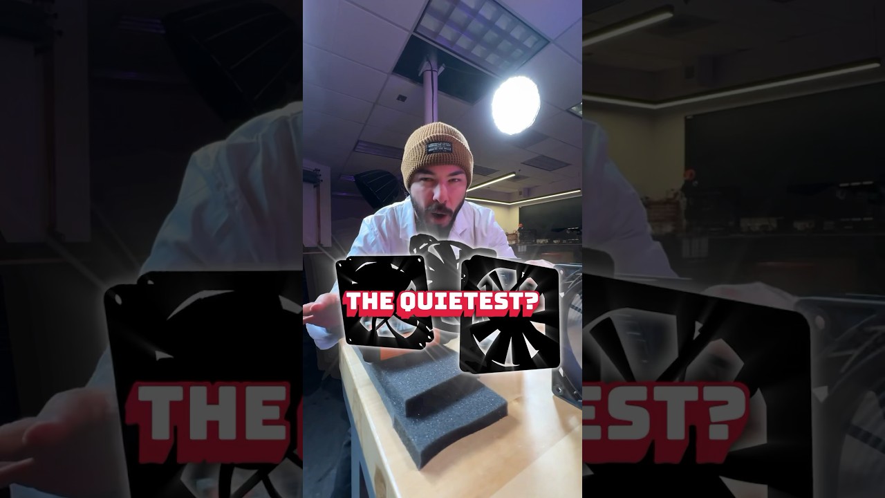 WHICH PC FAN IS QUIETEST!? 🤫🤔