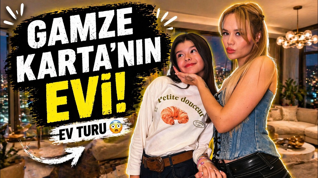 GAMZE KARTA’NIN YENİ EVİNDE NELER VAR?! MAKYAJ YAPTIK, PİYANO ÇALDIM! | VLOG @GamzeKarta 
