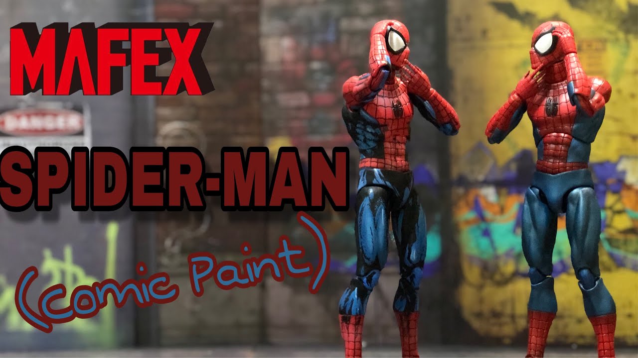 REVIEW: MAFEX The Amazing Spider-Man (Comic Paint) version Action Figure
