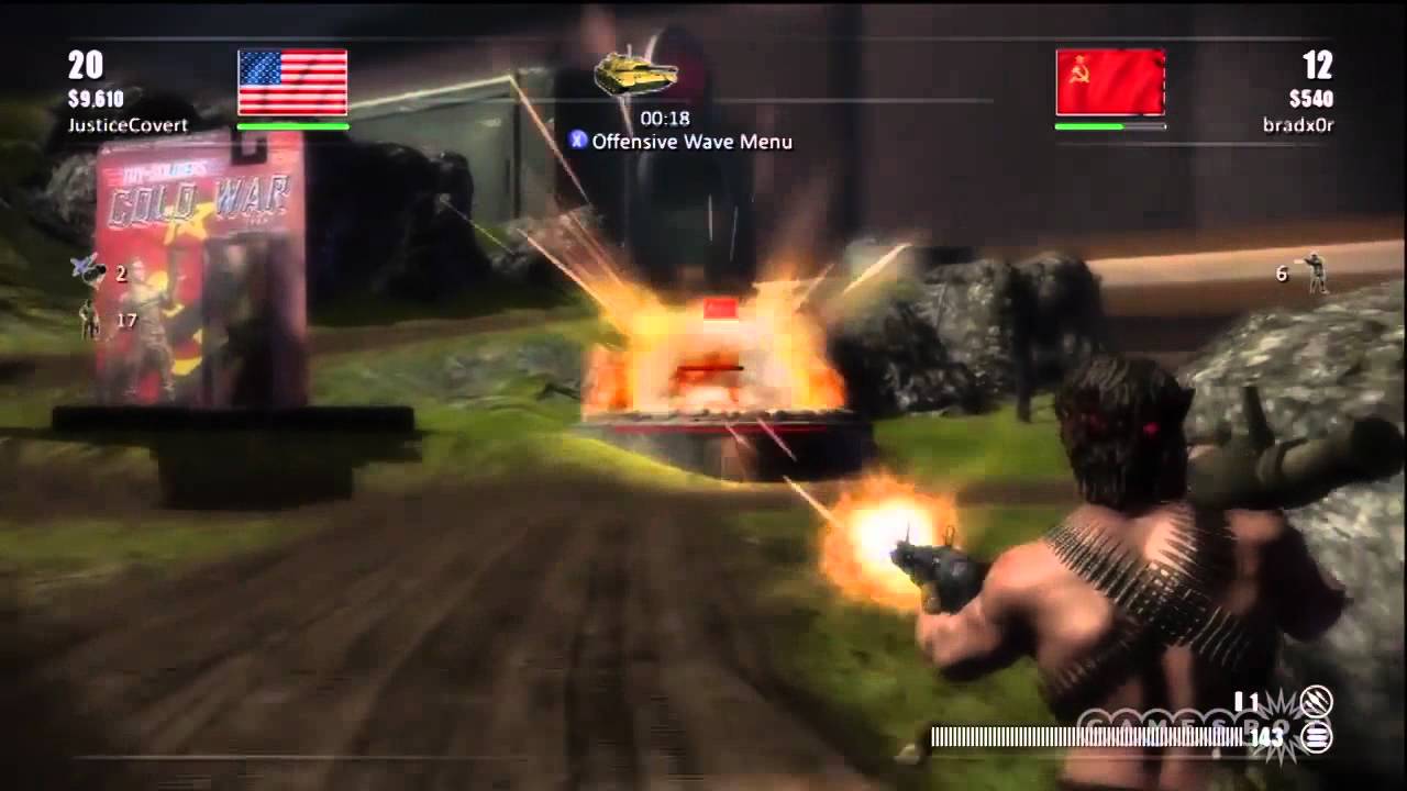 Toy Soldiers: Cold War - Epic Versus Mode Gameplay (Xbox 360)