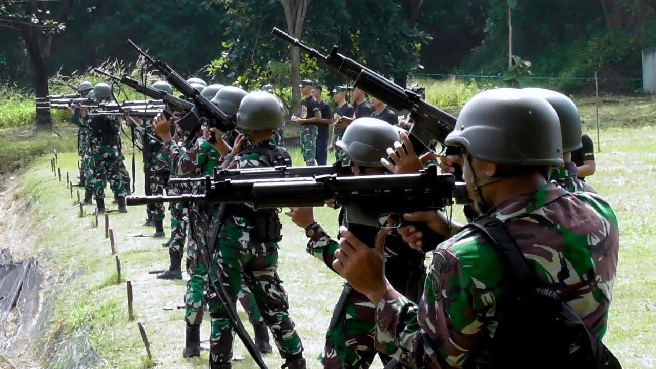 Jedar Jedor Suara Senapan ‼️ Kejar Nilai Terbaik Batalyon Teladan Korps Marinir