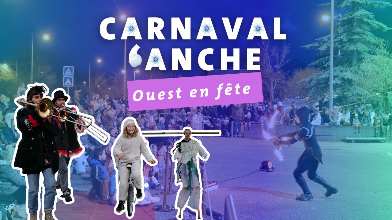 Fanfare et boule de neige : le Carnaval 'Anche