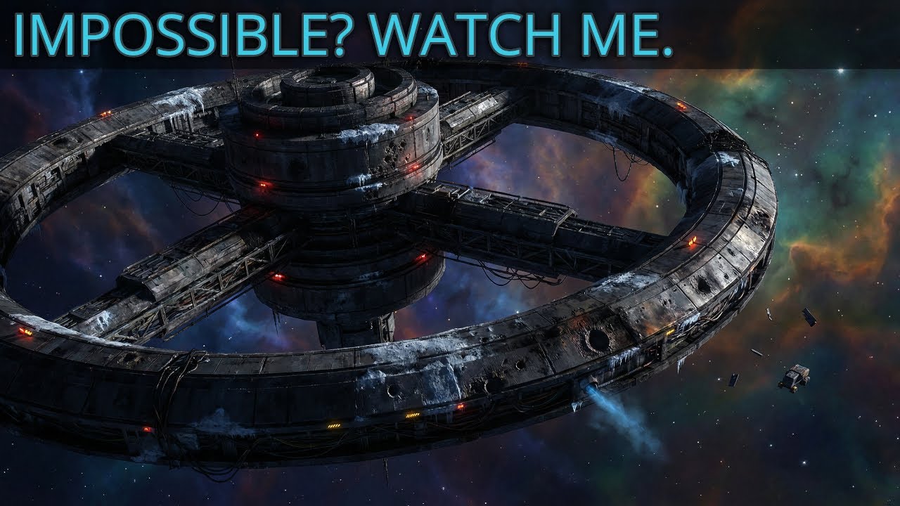 Человек-механик спасает разрушающийся варп-ретранслятор | Научно-фантастическая история HFY