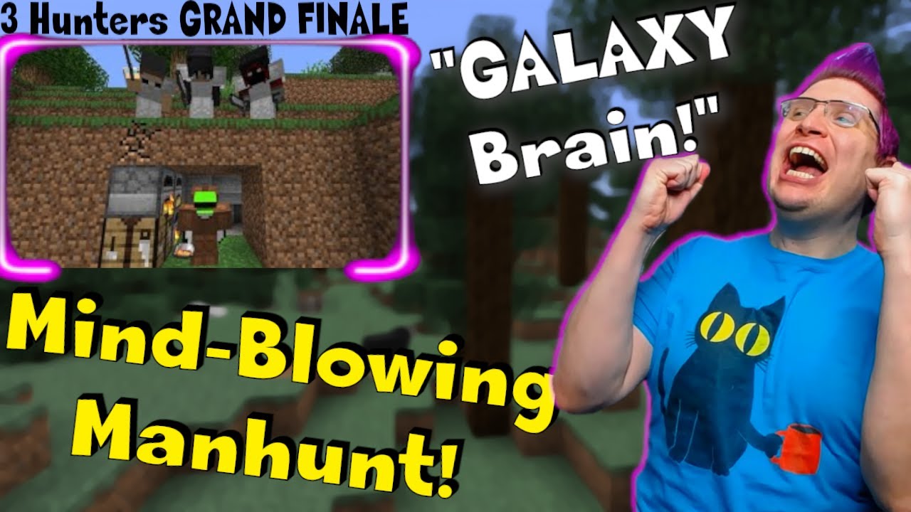 Minecraft Manhunt: DREAM’S Gambit! Minecraft Speedrunner VS 3 Hunters GRAND FINALE [Reaction]