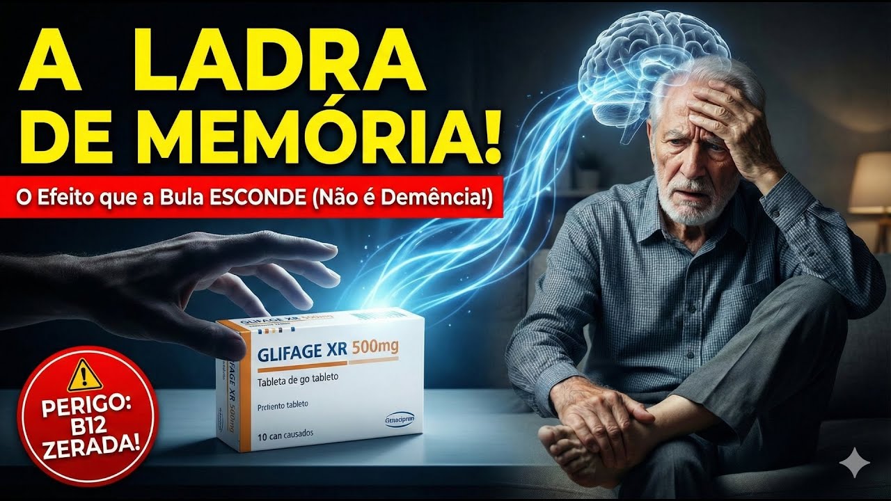 GLIFAGE (METFORMINA): A Ladra de Memória? (O que ninguém te conta). #saúdenatural
