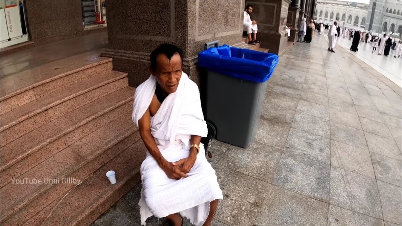 SENDIRIAN BINGUNG DAPAT UJIAN SAAT SEDANG MENJALANKAN UMROH DI MASJIDIL HARAM TIDAK KUAT JALAN&SESAK