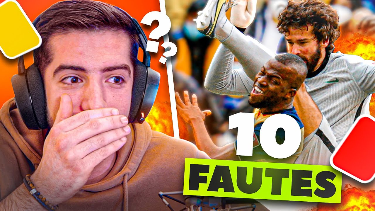 LES 10 PLUS GROSSES FAUTES DU FOOTBALL EN 2022 !