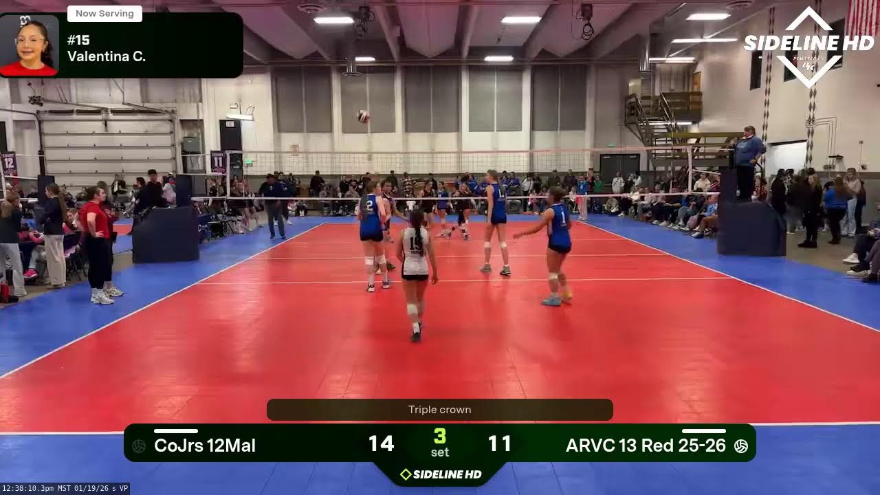 ARVC 13 Red 25-26 vs. CoJrs 12Mal (2026.01.19)
