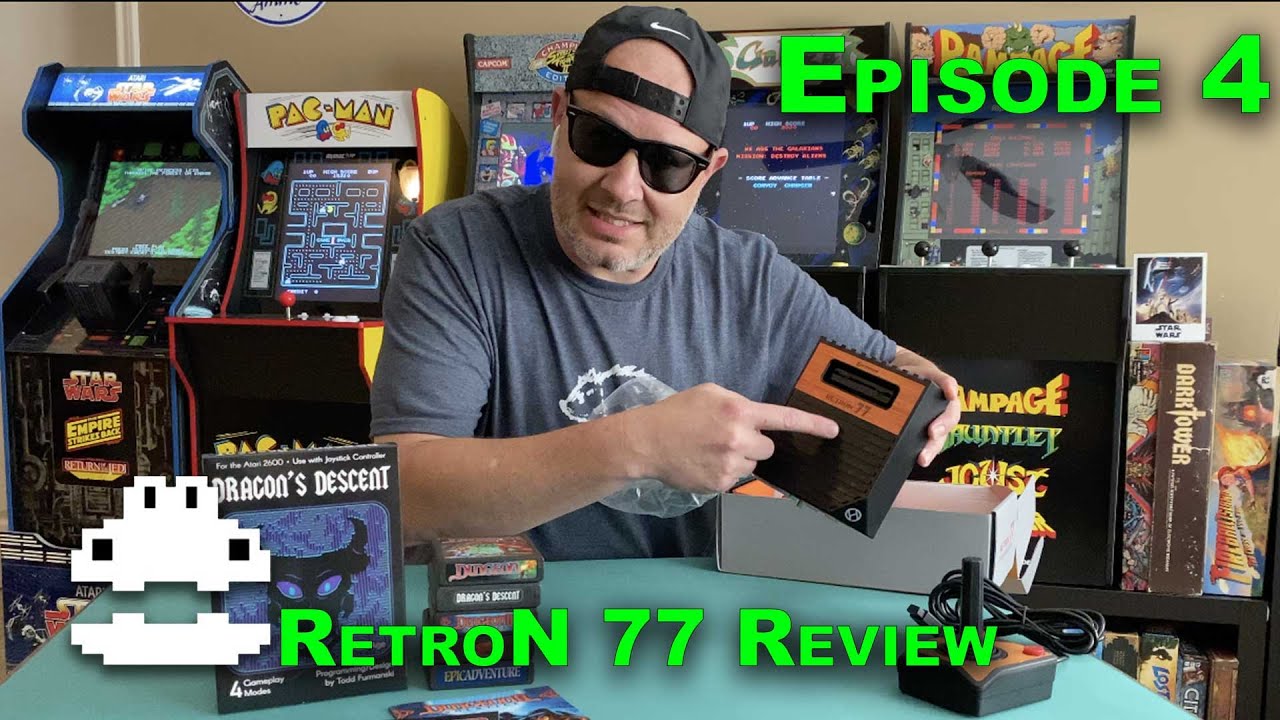 The Hyperkin RetroN 77 is a Solid Atari 2600 Emulator with Cartridge Slot and SD Card for ALL Games!