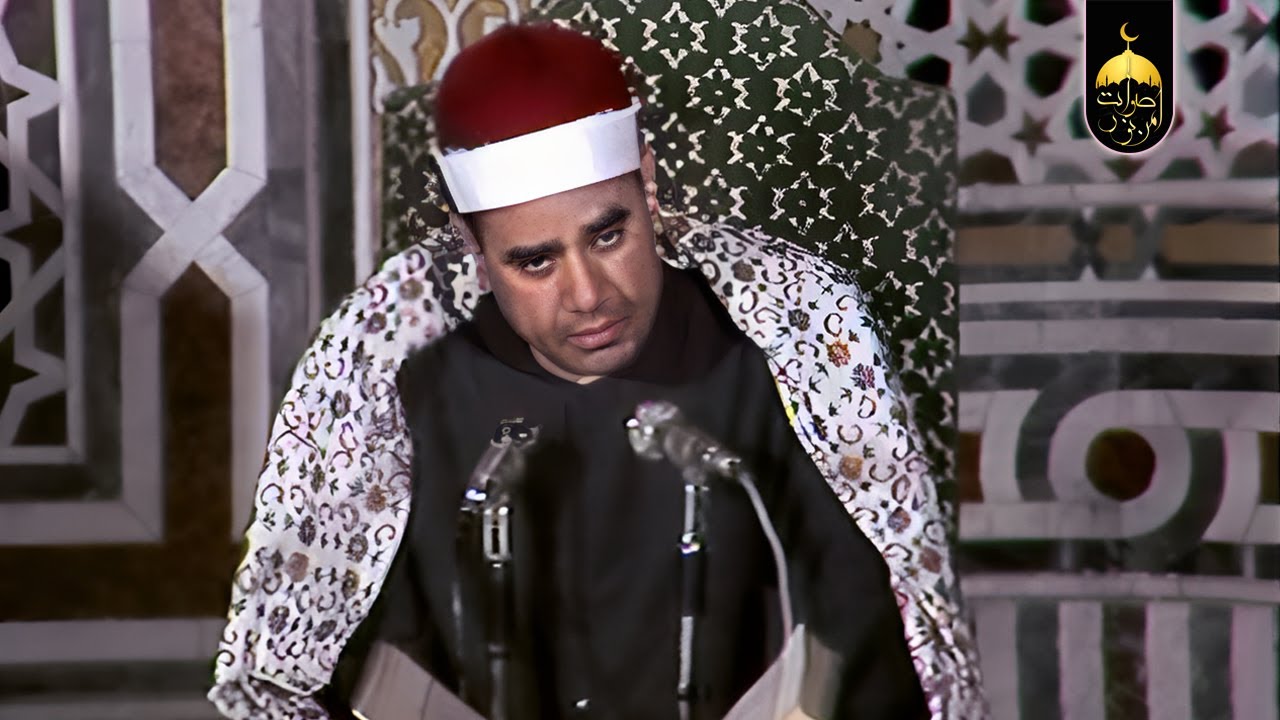 شاهد الشيخ راغب مصطفى غلوش وهو يتألق في محفل نادر - الكهف والطارق والبلد - قرآن جمعة مصر الثمانينات