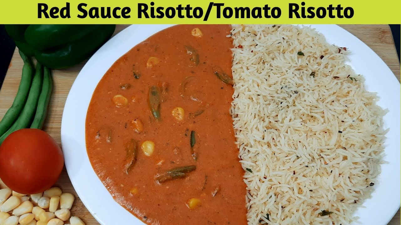 Risotto Recipe - Italian Red Sauce Risotto Recipe - Tomato Risotto Recipe - Italian Risotto Recipe