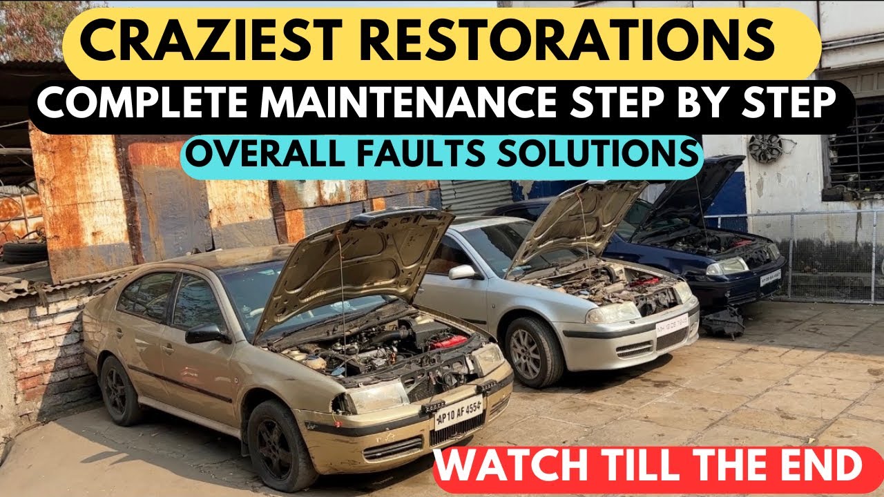 Craziest car Restorations projects India | New life to 1.9 TDI and VRS | Complete repair & build