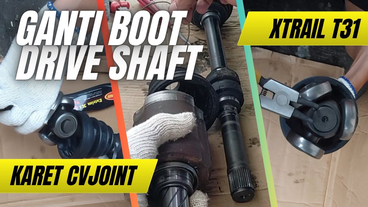 CARA GANTI BOOT - KARET DRIVESHAFT / CVJOINT #automobile #car #mechanic #diy #trending #video