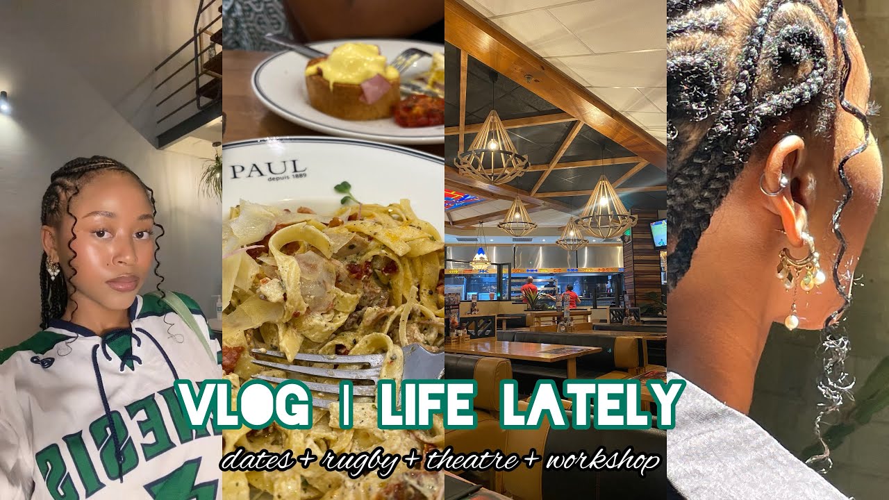 VLOG: Жизнь в последнее время (театр + свидания + просмотр произведений искусства + мастер-класс ...