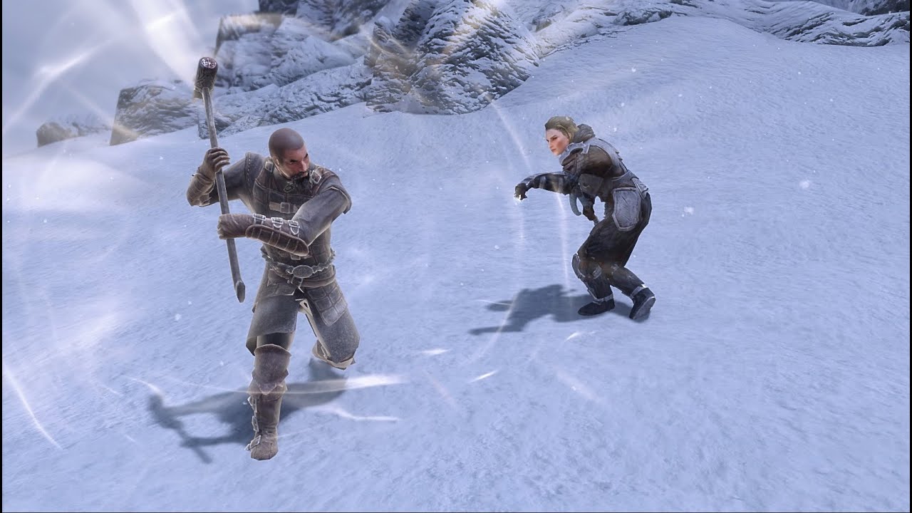 Frea vs Isran | Skyrim
