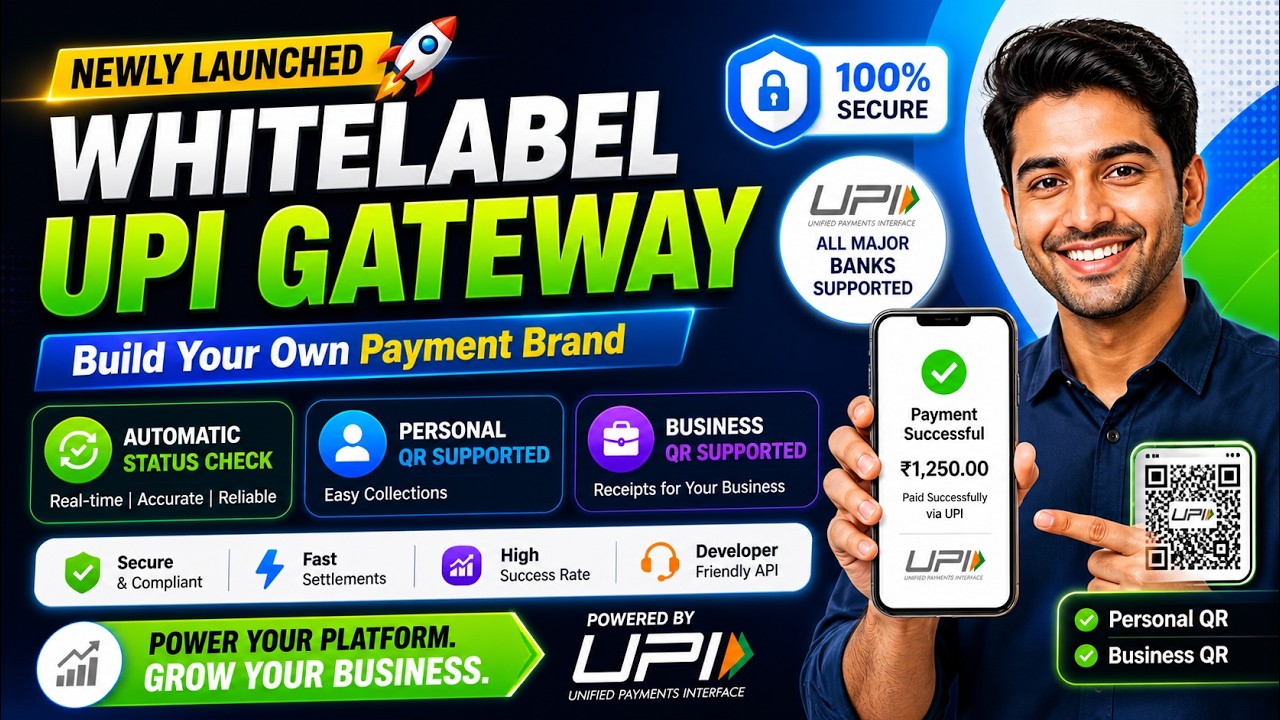 White Label UPI Gateway Full Setup 🔥 + Integration Tutorial (Step by Step) | Pay0 for Pro | Fast UPI