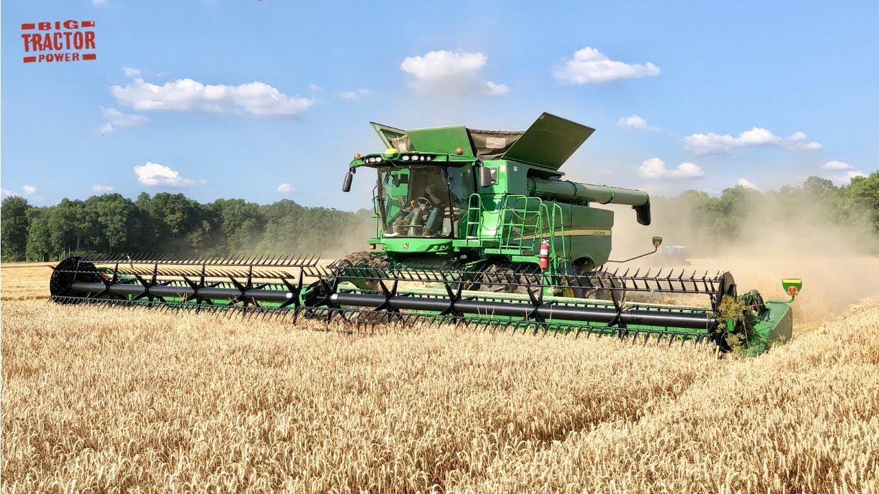 WHEAT HARVEST Start to Finish