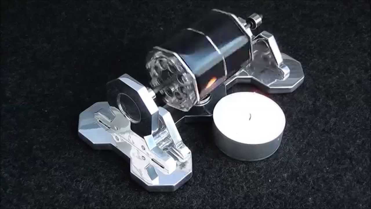 Premium Mendocino Motor aus Aluminium (hochglanzpoliert)
