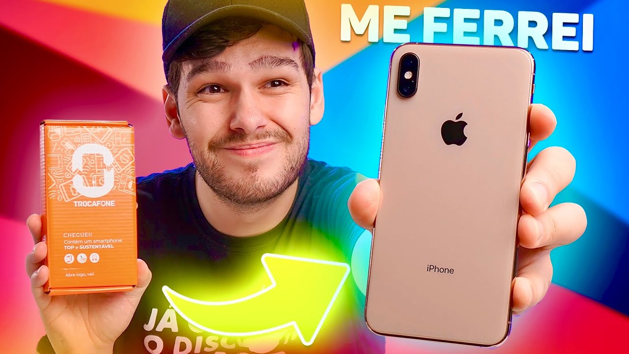 COMPREI um IPHONE BARATO mas ME FERREI MUITO (Trocafone)