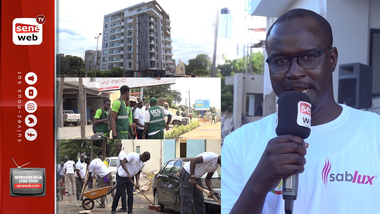 Cadre de vie à Ouakam : Sablux passe un coup de balai