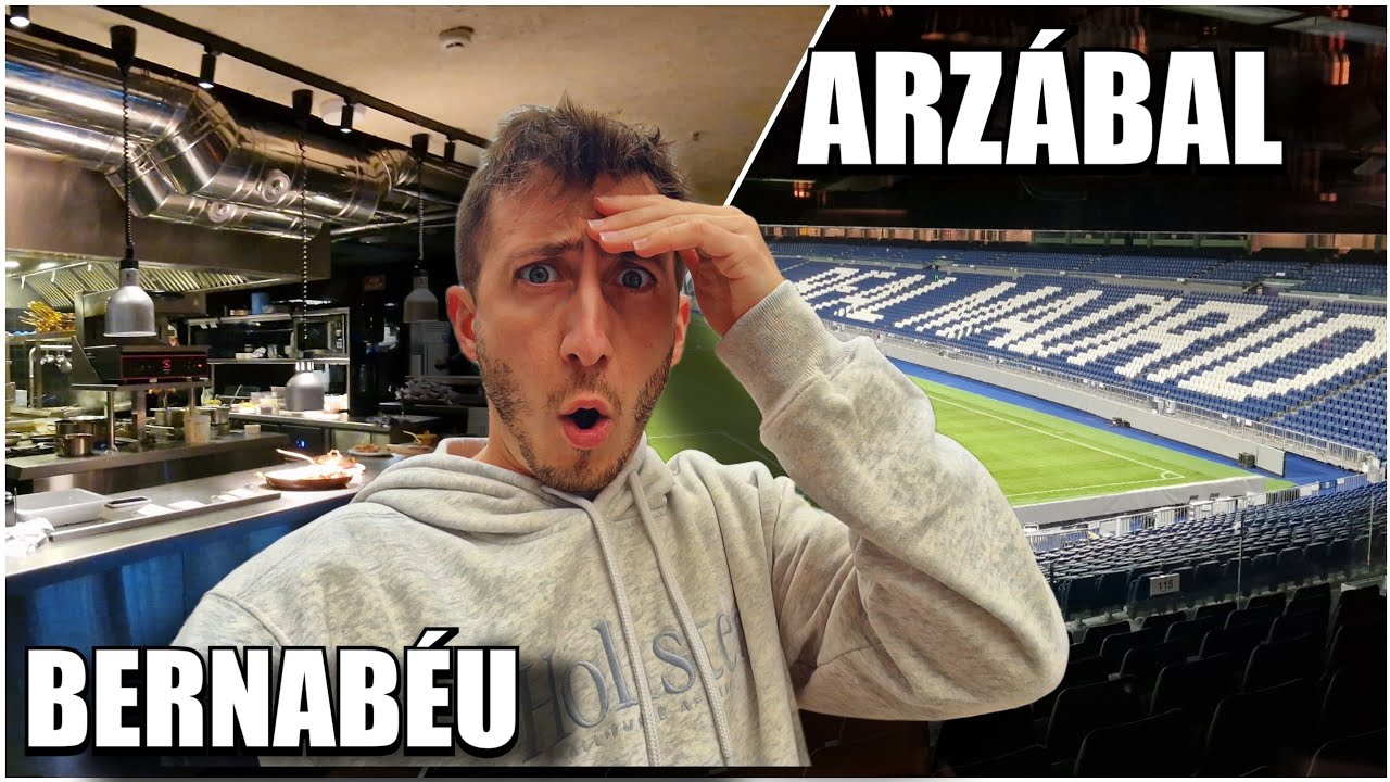 RESTAURANTE ARZÁBAL SANTIAGO BERNABÉU ME INVITA a CENAR CON ESTAS ESPECTULARES VISTAS 😍