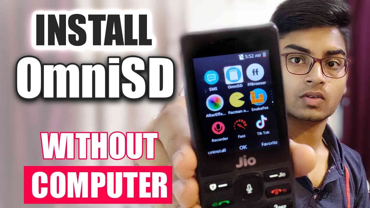 How to Install OmniSD in Jio Phone without PC | Without Computer Method