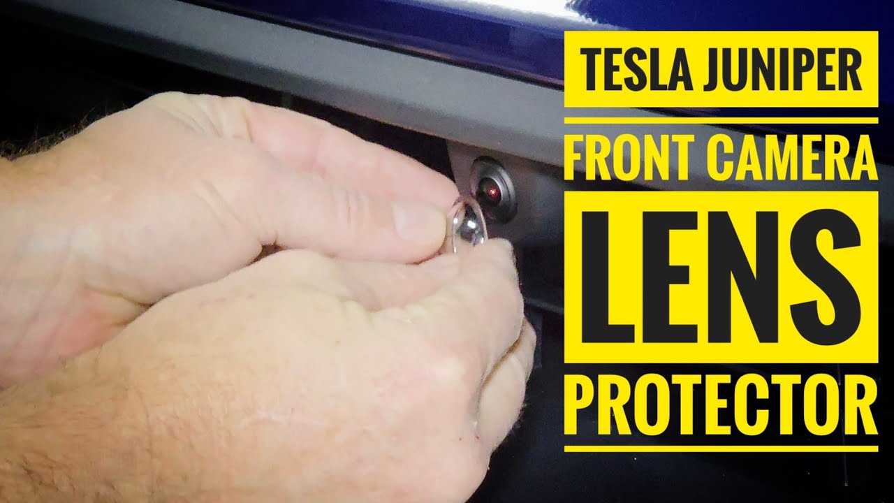 Tesla Model Y Juniper Performance- Front Camera Lens Protection