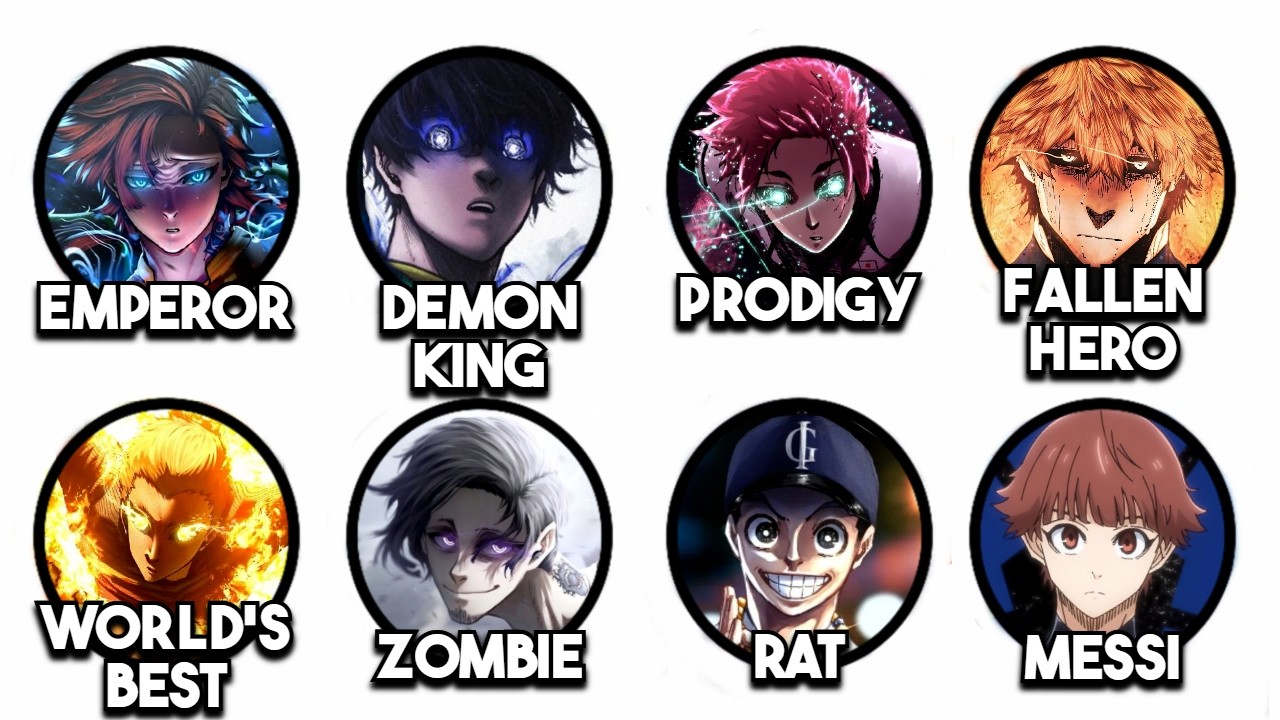 ALL 74 Blue Lock Characters EXPLAINED