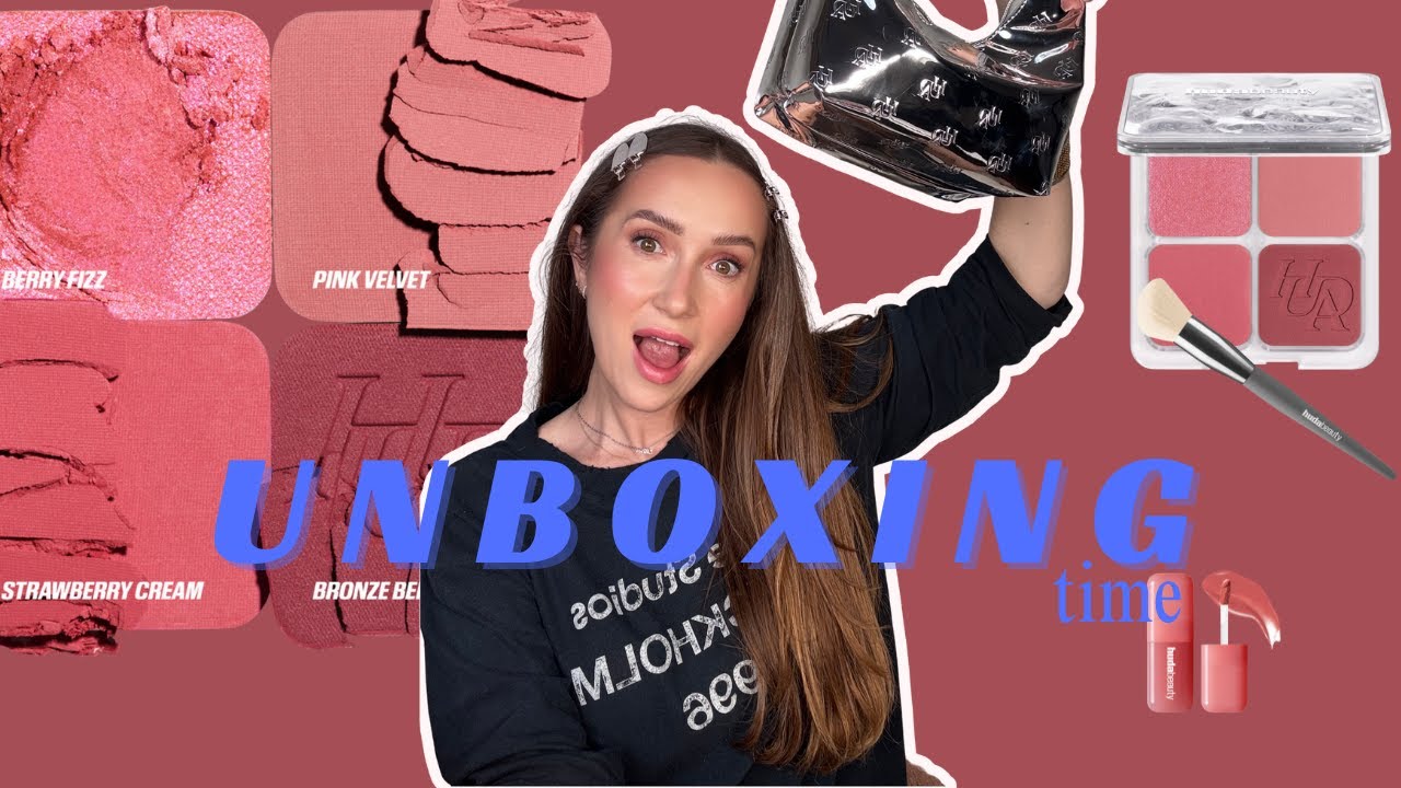 Unboxing Huda Beauty