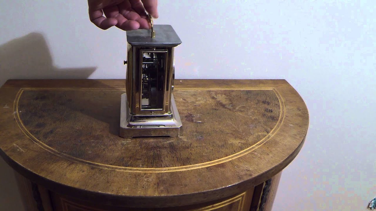 Antyczny zegar kareciak Junghans / Junghans antique carriage clock