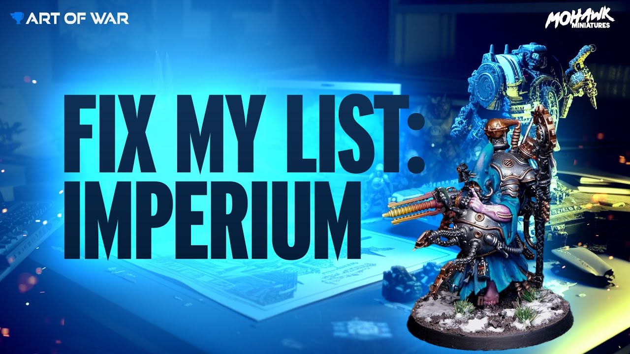 Art of War fixes Imperium Army Lists for Warhammer 40k 10th Edition