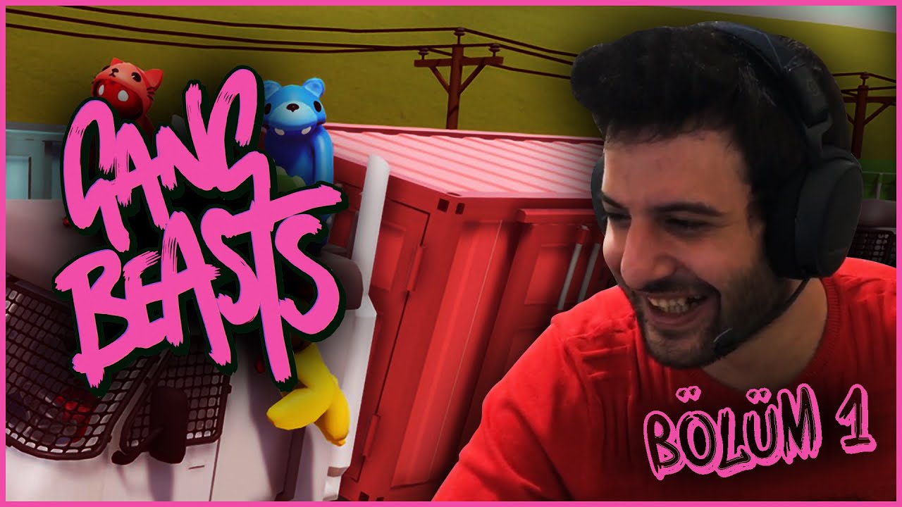 HARAMİLER İLE KAVGA DÖWÜŞ | Gang Beasts #1