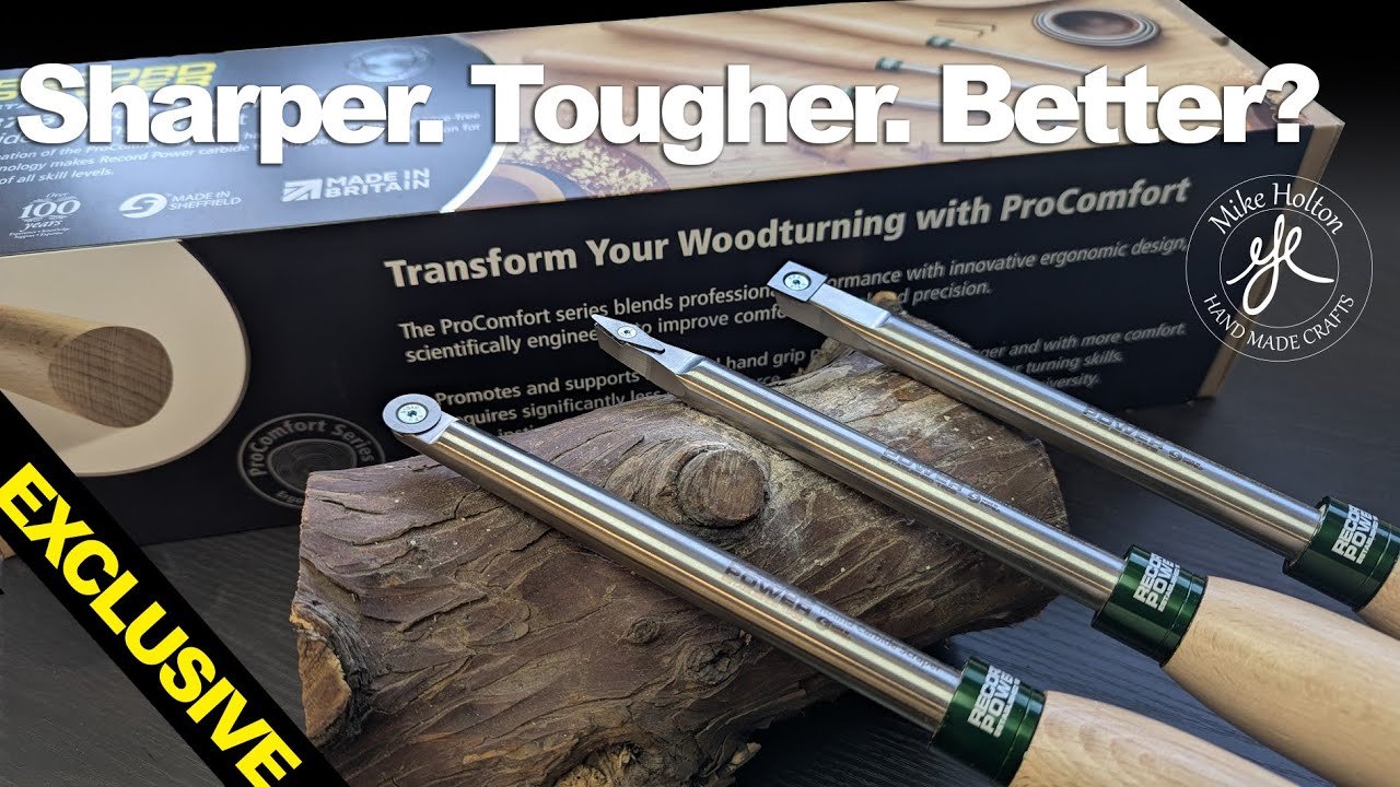 EXCLUSIVE! NEW Record Power ProComfort Carbide Tools put to the test