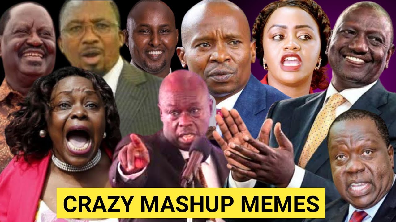 FUNNIEST MASHUP MEMES COMPILATION: GACHAGUA, RUTO, RAILA, NGANGA, WAMUNYORO, UHURU, MILLY ODHIAMBO