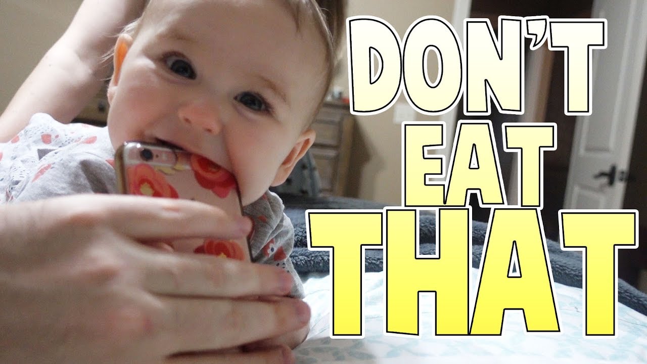 Baby Addicted To Phone | Family Baby Vlogs