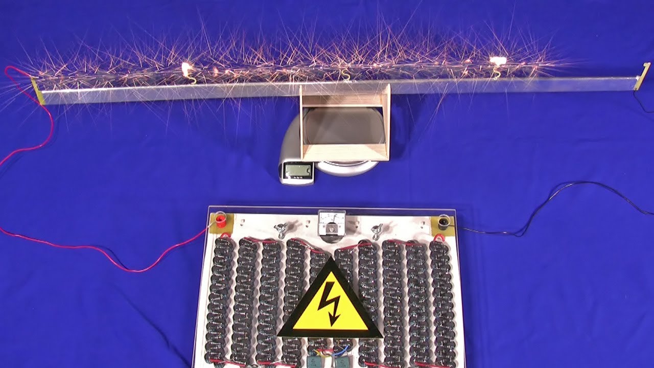 Electro Hydro Dynamics (lifter, ionic thruster, ionocraft, T.T.Brown), testing