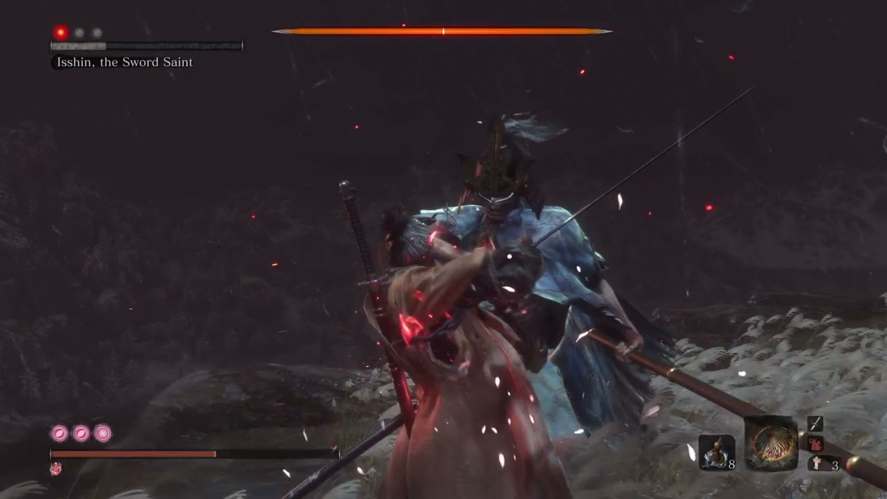 Sekiro: Isshin Sword Saint 4 Mins No Cheese No Tools Mortal Draw
