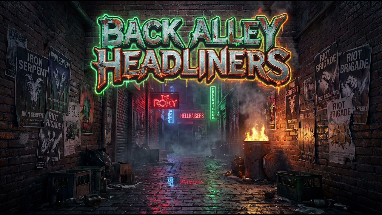 Voltage Saints – Back Alley Headliners (Official Rock Anthem)