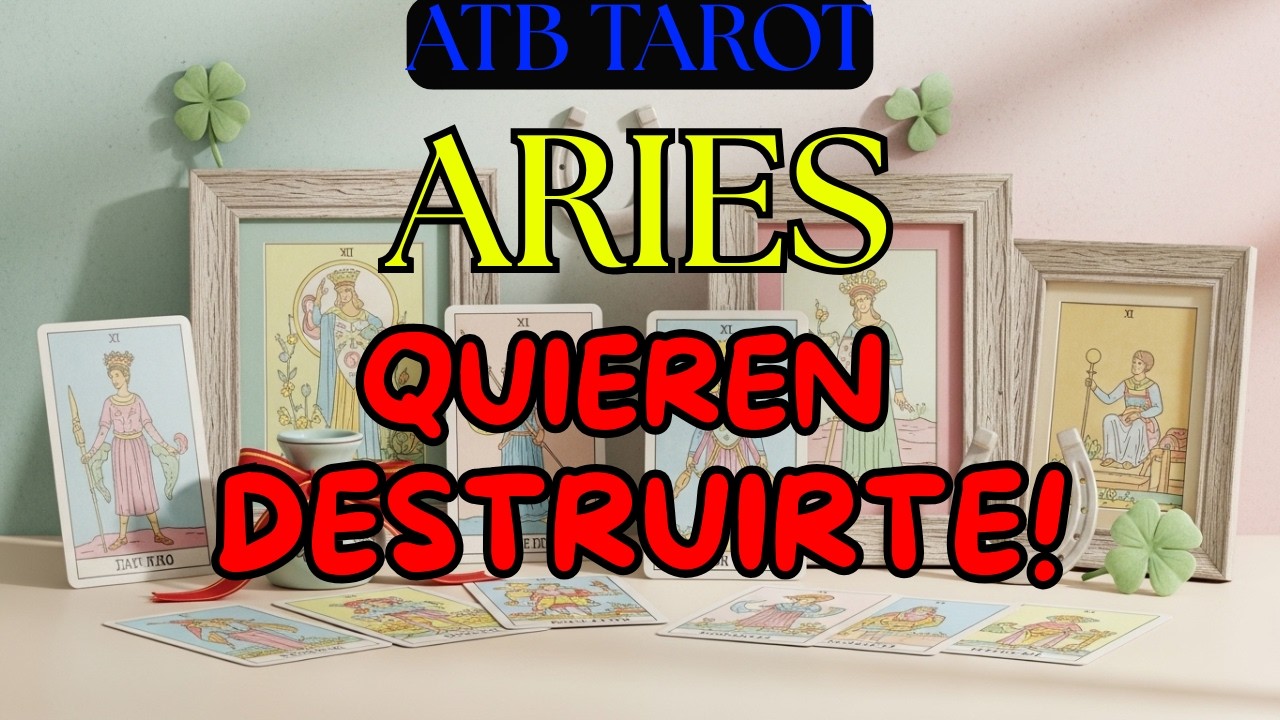 ARIES: El destino te está advirtiendo sobre una persona envidiosa 😡