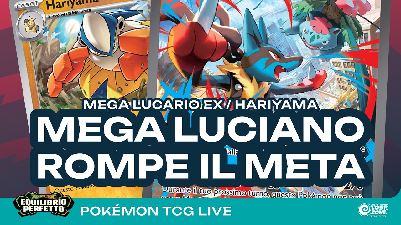 Mega Lucario ex/Hariyama | MUGA LUCIANO ROMPE IL META! | Pok&eacute;mon TCG Live