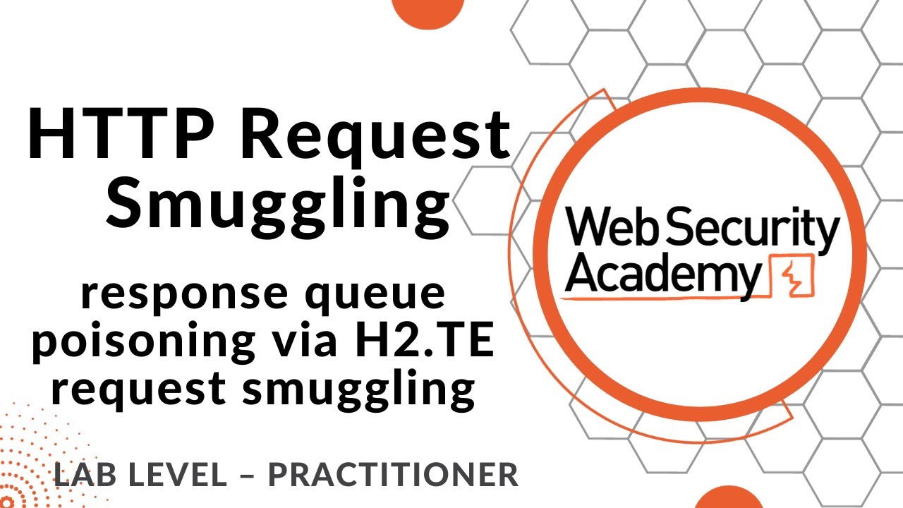 Lab: Response Queue Poisoning via H2.TE request smuggling