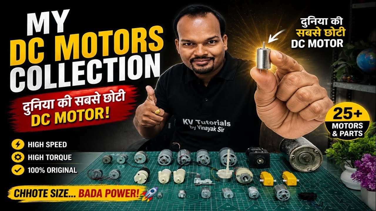 DC Motor Collection | DC Motors Testing | DC Motors For Science Project #DCMotor #DCMotorTesting