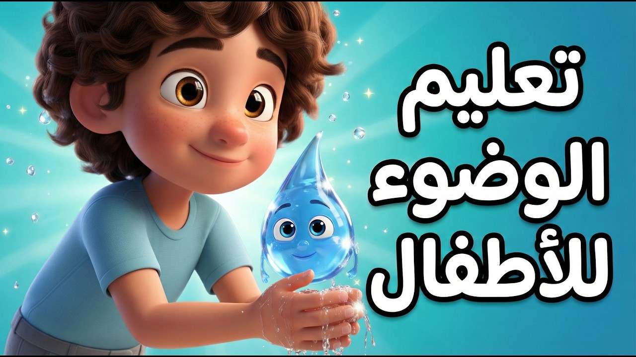 كيفية الوضوء الصحيح للأطفال | خطوات الوضوء خطوة بخطوة بطريقة ممتعة