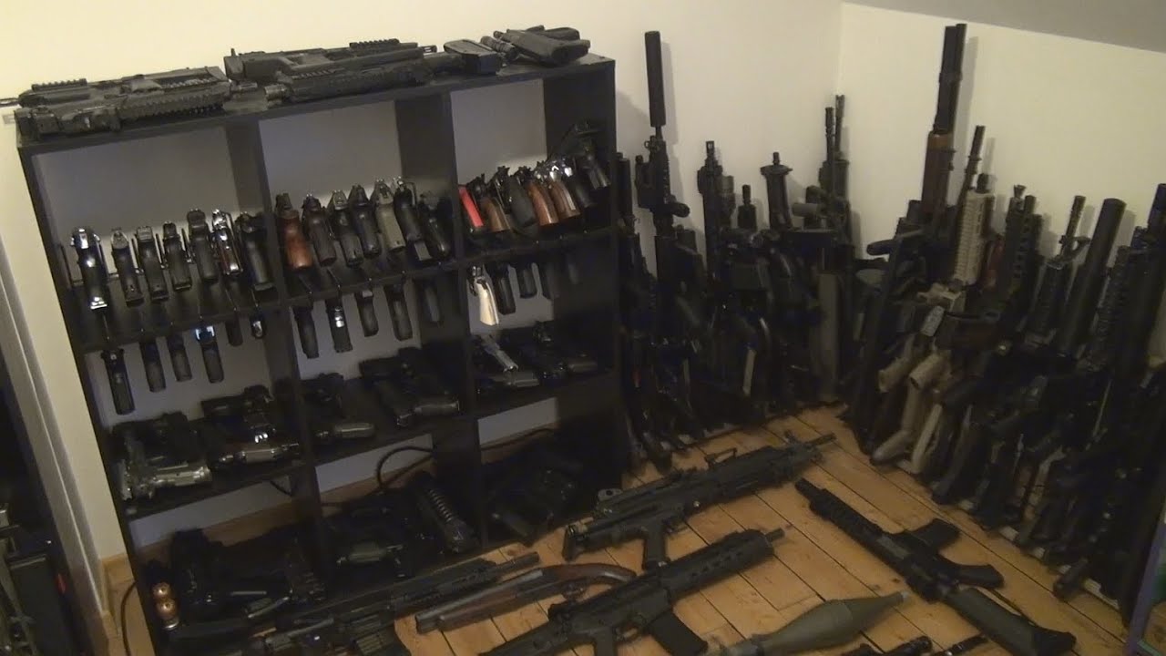 Airsoft gun collection