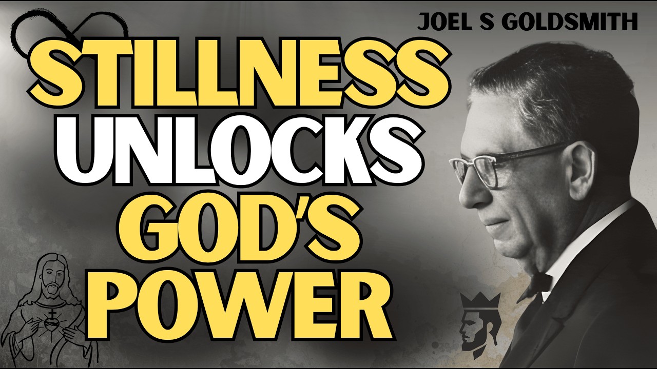 JOEL S GOLDSMITH: STOP STRIVING and Discover DIVINE POWER Through SPIRITUAL SURRENDER