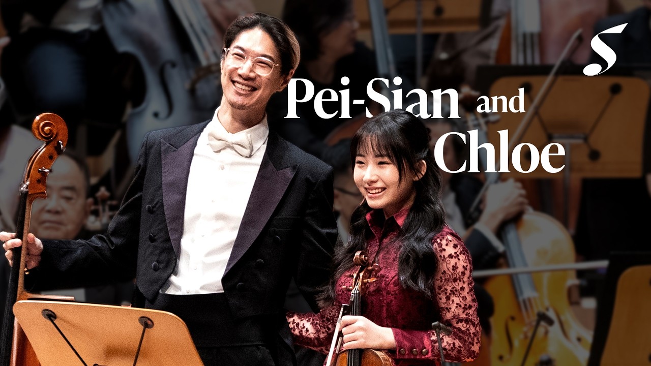 BRAHMS Double Concerto + ENCORE @ChloeChuaviolinist & Ng Pei-Sian