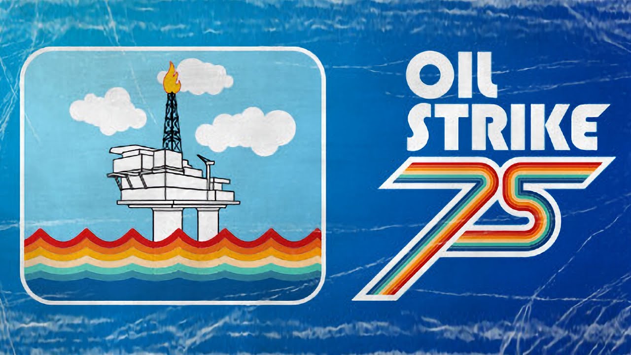 🔴 Vintage Oil Drilling Game that NEVER WAS! | Oil Strike '75