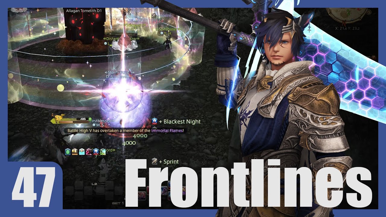 Plunging Across Seal Rock | Dark Knight | FFXIV PVP Series 7 | Frontlines 47